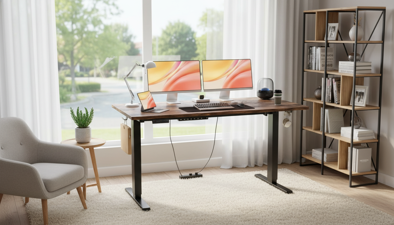 55×24 Electric Standing Desk: Ergonomic Setup & Fit